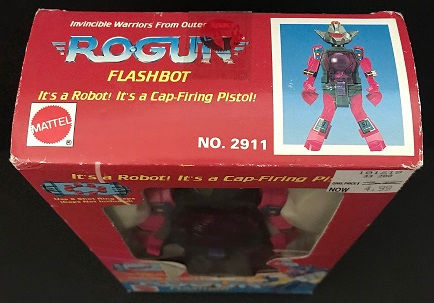 Thumbnail: 1992 Mattel Invincible Warriors From Outer Space Rogun Flashbot