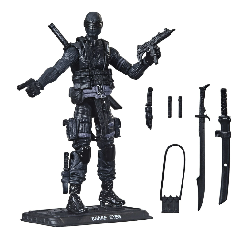 Thumbnail: G.I. Joe Retro Collection Snake Eyes 3.75 inch Action Figure