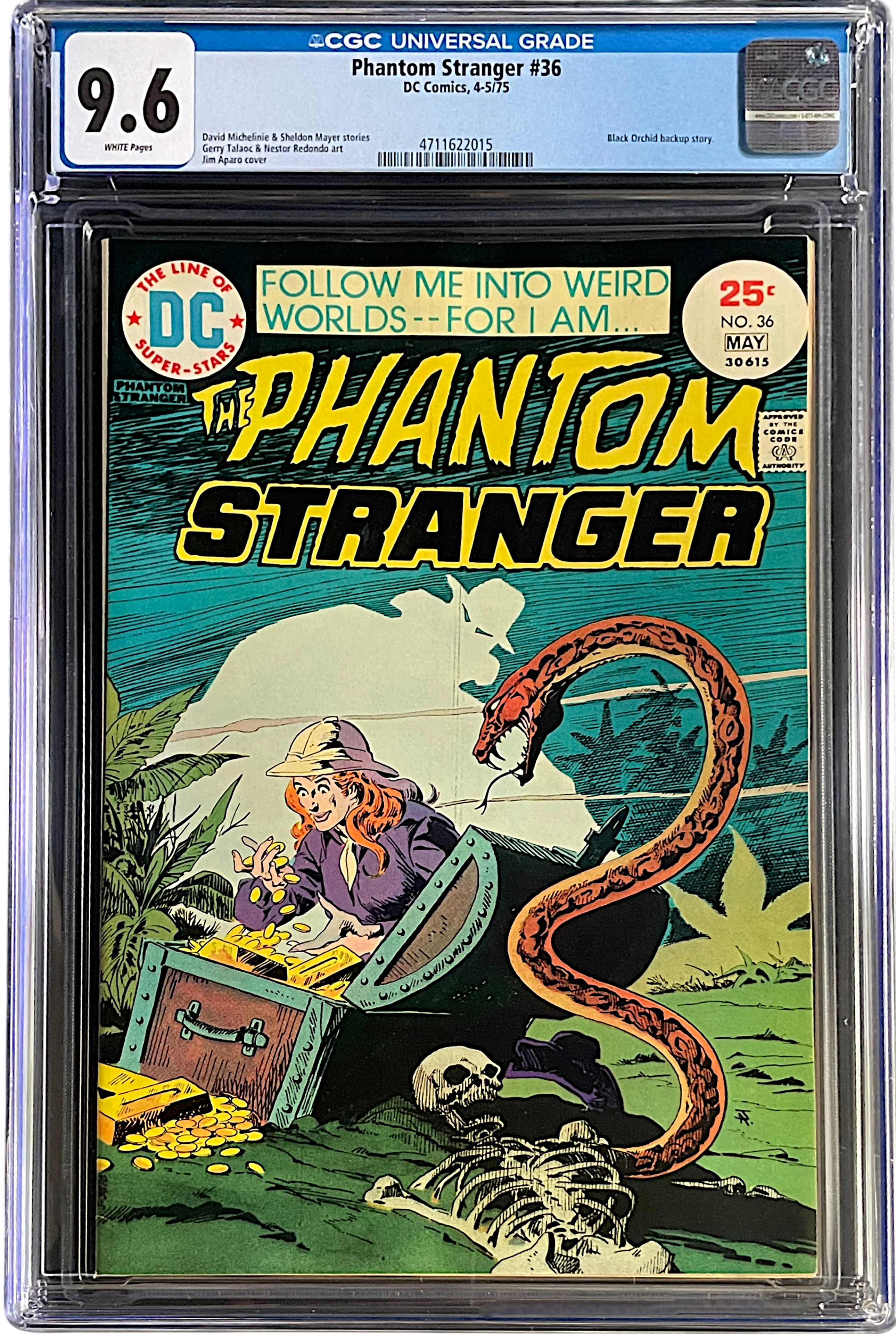Phantom Stranger 36 CGC 9.6 WH