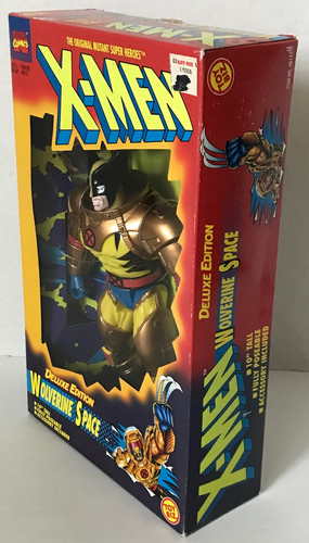 1995 Marvel Comics X-Men 10 inch Wolverine Space Deluxe Edition By