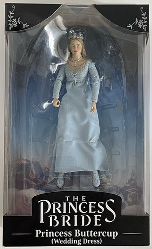 open lace back dress Princess Buttercup (wedding dress) The Princess Bride McFarlane (blue  variant) main image 1