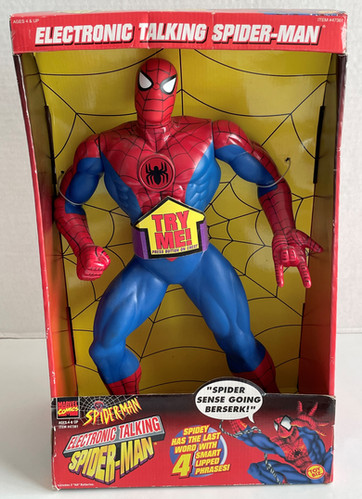 アメコミ SPIDER-MAN ELECTRONIC TALKING 1994 Toy Biz Marvel Comics Electronic Talking Spider Man 16