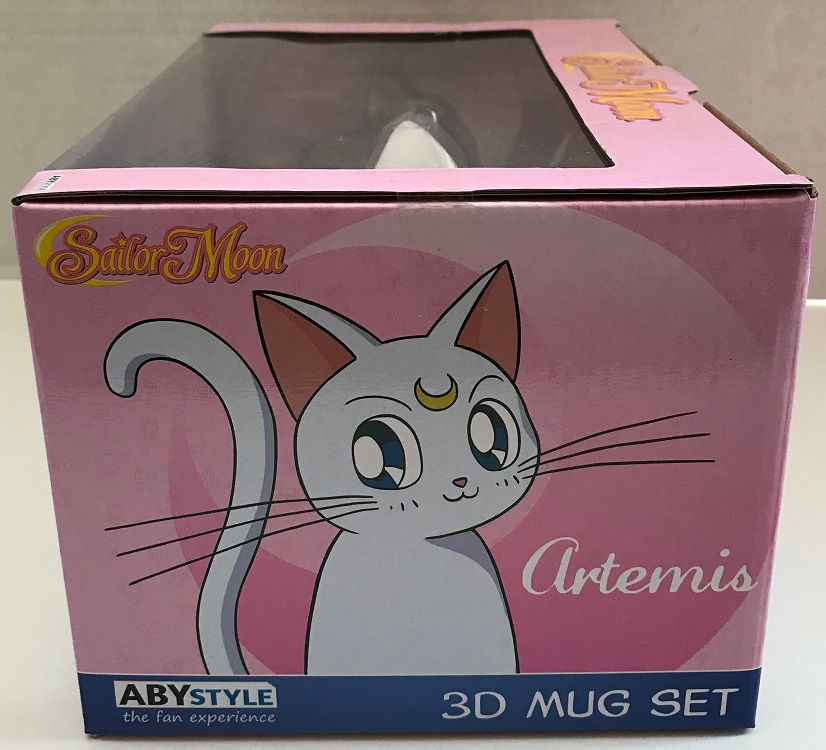 Thumbnail: Sailor Moon Luna and Artemis 3D Mugs Gift Set