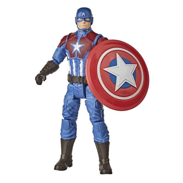 Thumbnail: Marvel Gamerverse Captain America Figure, with Shining Justic Armor Figure