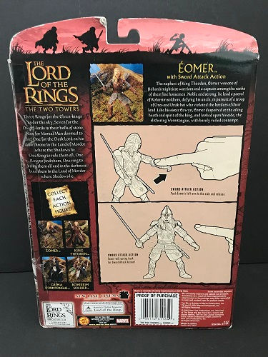 Thumbnail: The Lord Of The Rings The Two Towers Helm's Deep Aragon Figure By Toy Biz