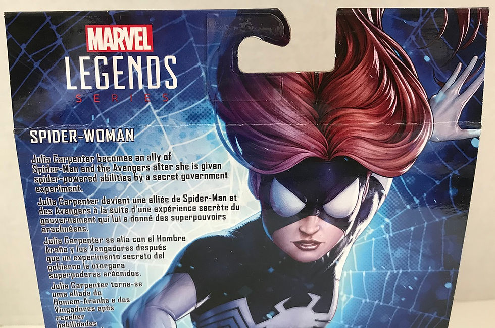 Thumbnail: Marvel Spider-Man Legends Series Spider-Woman BAF Molten Man
