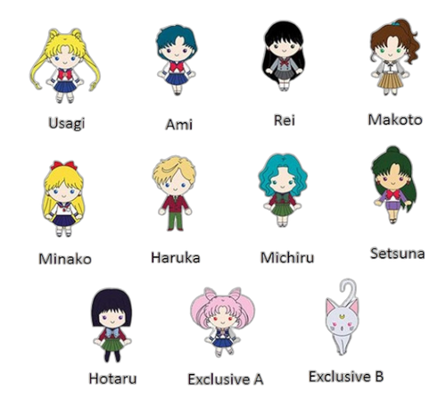 Sailor Moon Series3 3-D Figural Key Chain | VTG. COMICS AND TOYS