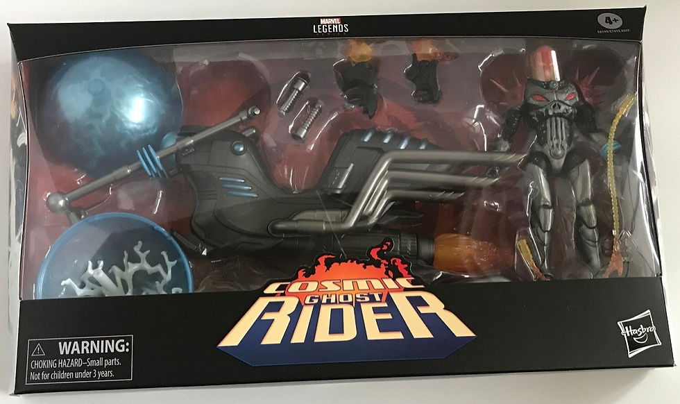 Thumbnail: Marvel Legends Series Cosmic Ghost Rider With Vehicle  Action Figure