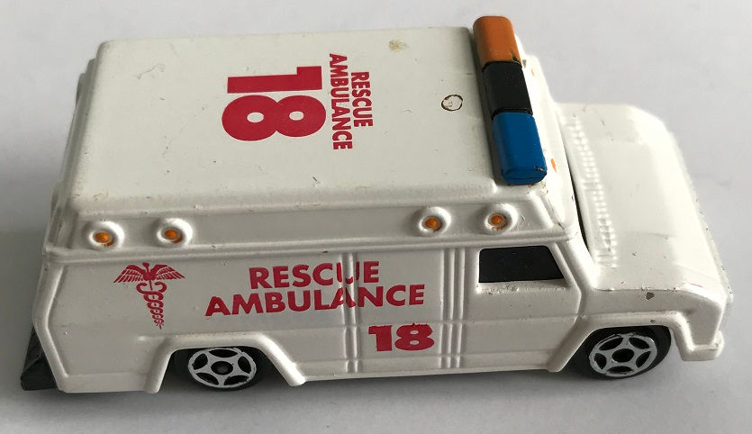 Thumbnail: Vintage Hot Wheels Rescue Ambulance 18 Vehicle