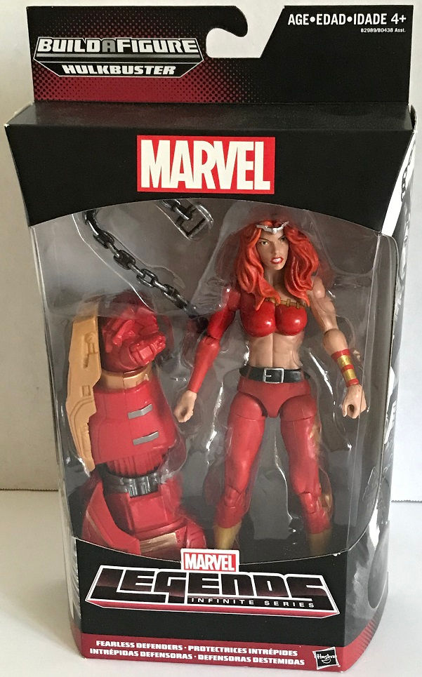 Thumbnail: Marvel Legends Infinite Thundra Build A Figure (BAF) Hulkbuster is MISB