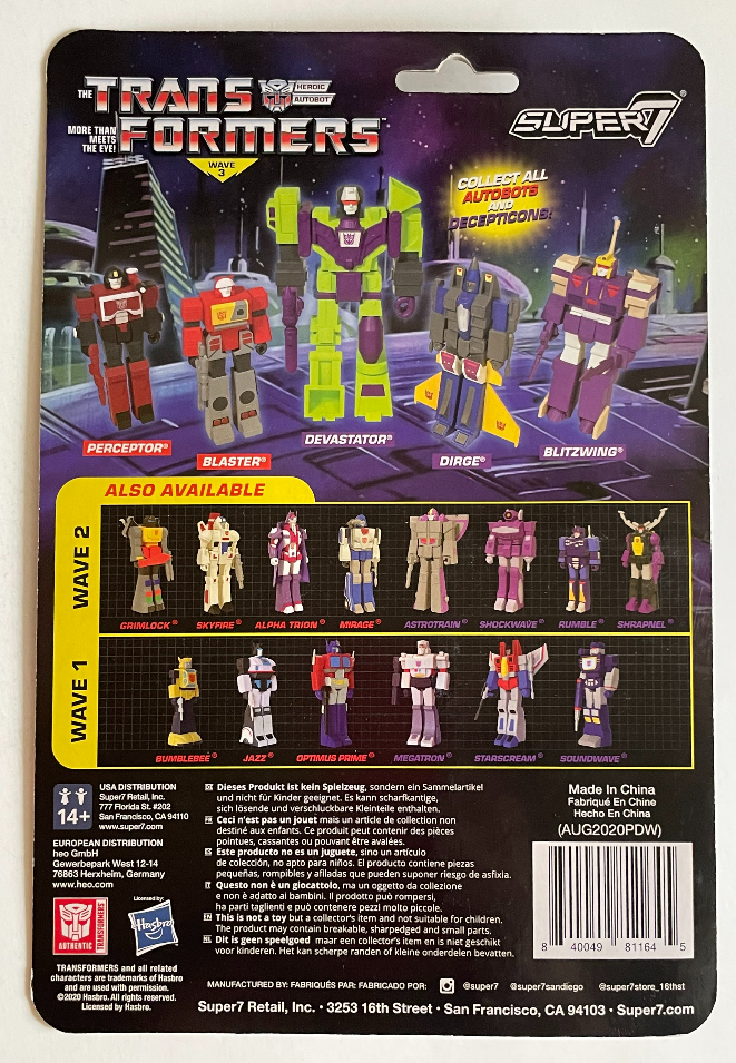 Thumbnail: Super 7 Transformers Reflection Figure Gold Armor Bumblebee Goldbug Exclusive