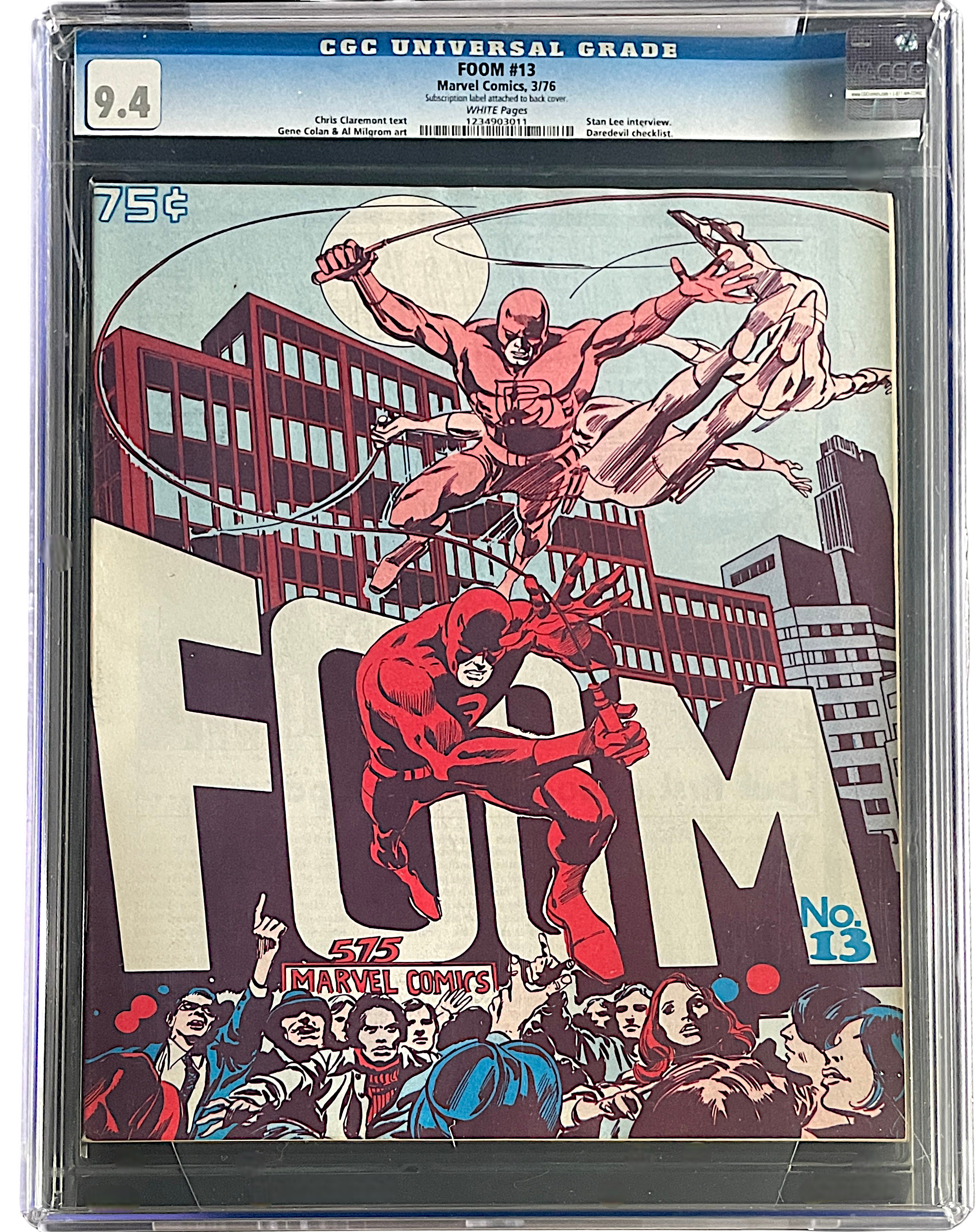 FOOM 13 CGC 9.4 WH