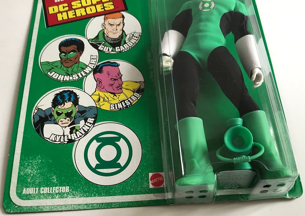 Thumbnail: 2011 Vintage Retro-Action DC Super Heroes 8" John Stewart  Figure By Mattel