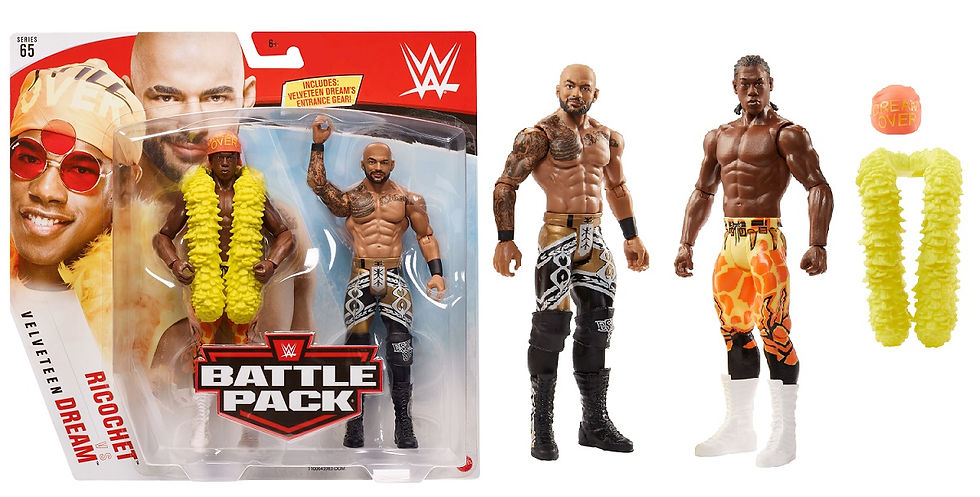 WWE Series 65 Ricochet vs Velveteen Dream Battle Pack 2-Pack