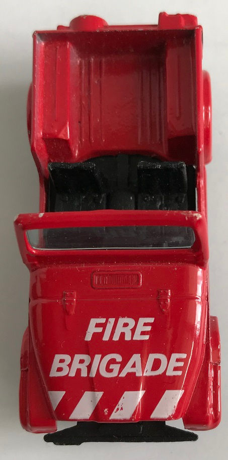 Thumbnail: Vintage Yatming Jeep Fire Brigade Pin on Hood No 1608