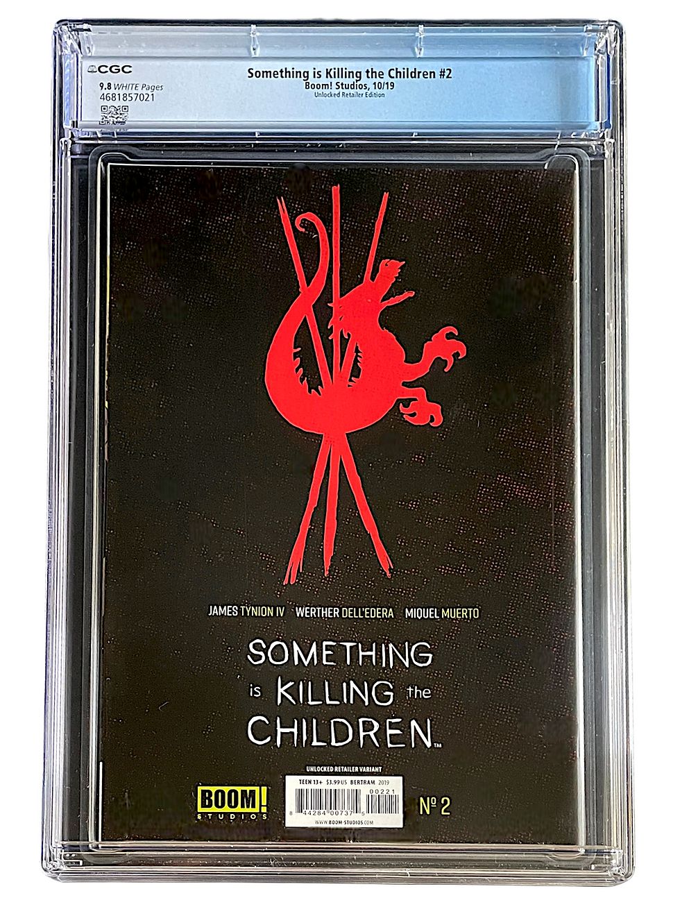 Thumbnail: Something Is Killing the Children 2 Unlocked Retailer Edition CGC 9.8 WH