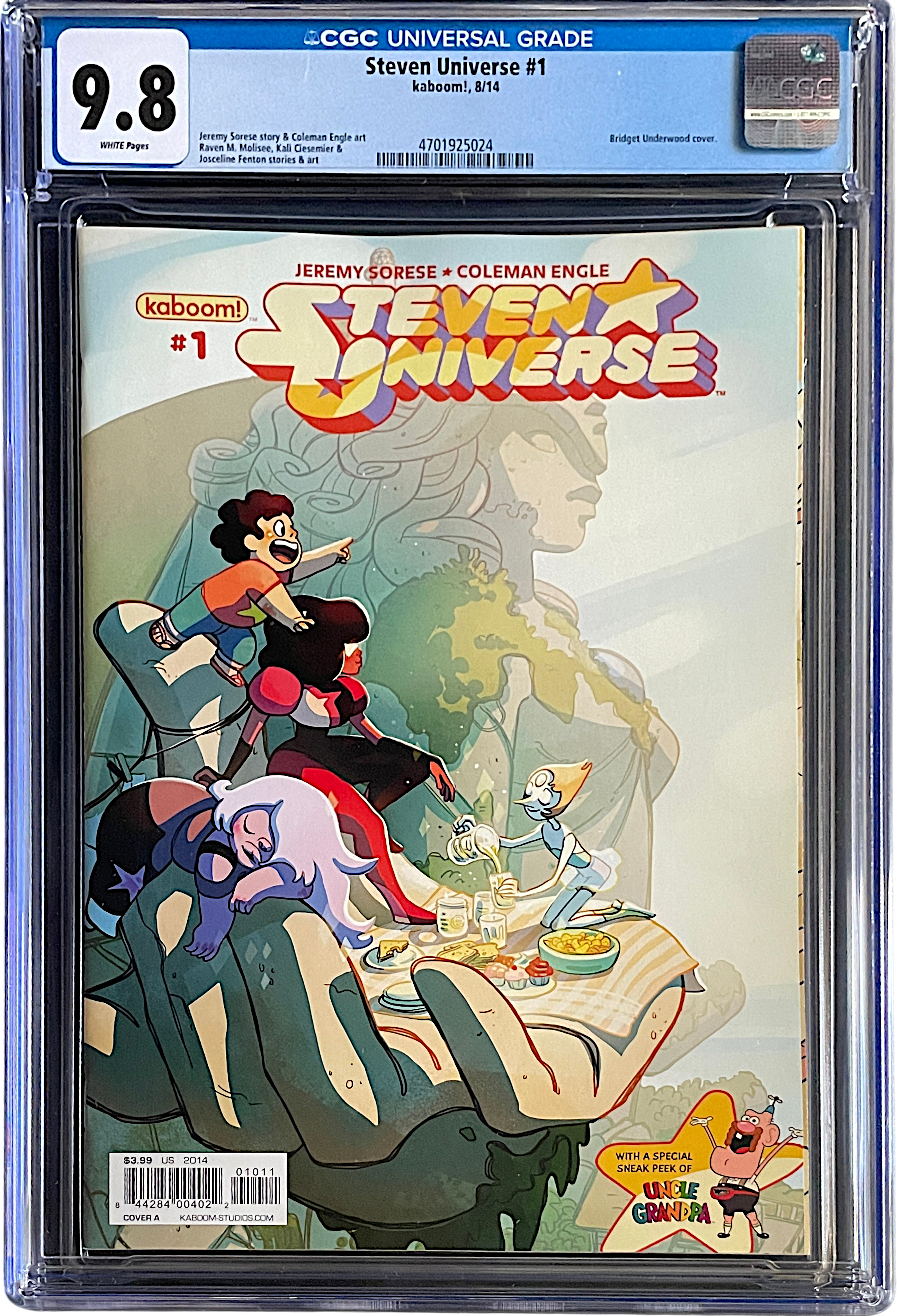 Steven Universe 1 CGC 9.8 WH
