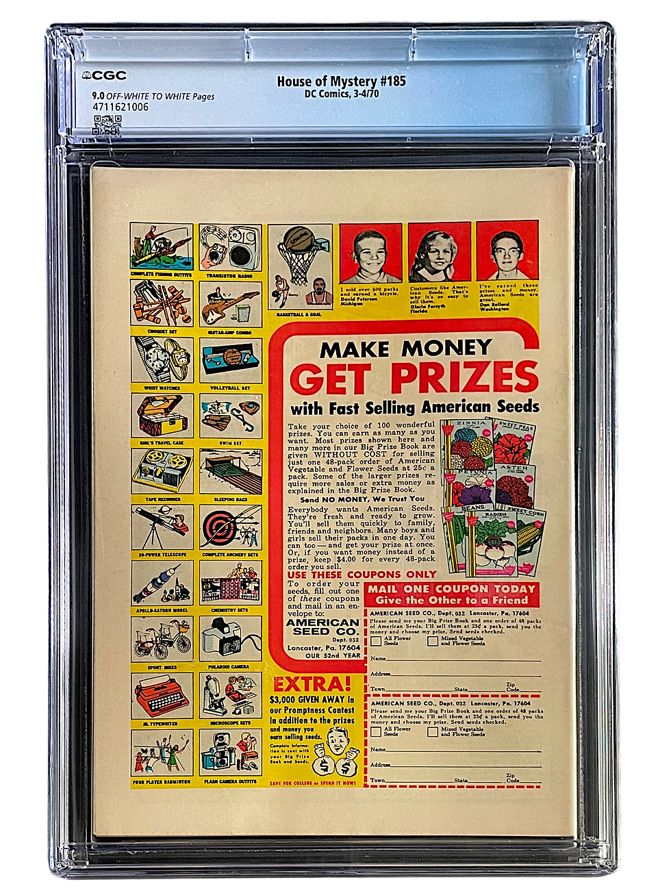 Thumbnail: House of Mystery 185 CGC 9.0 OW to WH