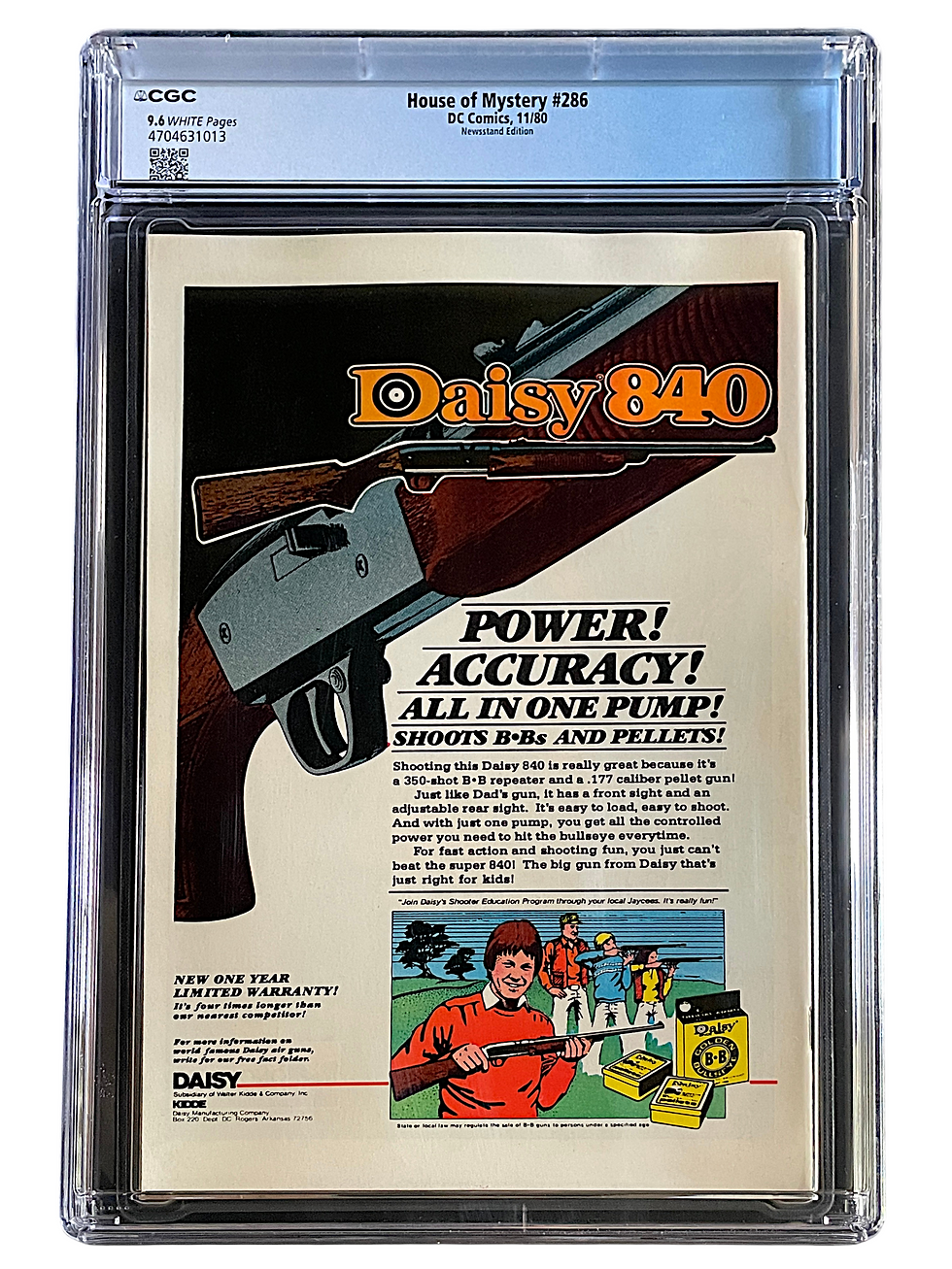 Thumbnail: House of Mystery 286 Newsstand Edition CGC 9.6 WH