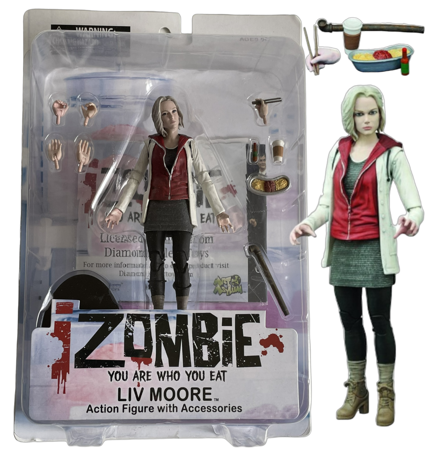 iZombie You Are Who You Eat Liv Moore Action Figure With Accessories