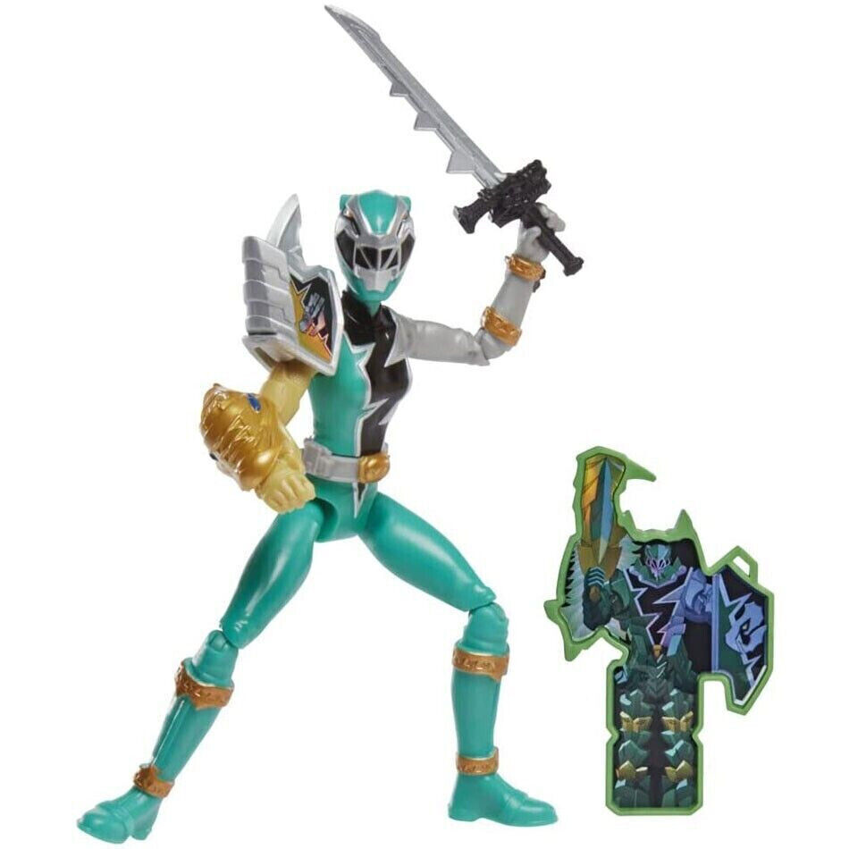 Thumbnail: Power Rangers Dino Fury Green Ranger with Sprint Sleeve Action Figure