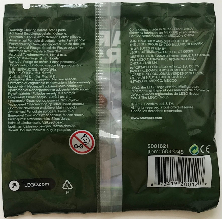 Thumbnail: Lego Star Wars Han Solo (Hoth) Mini Figure