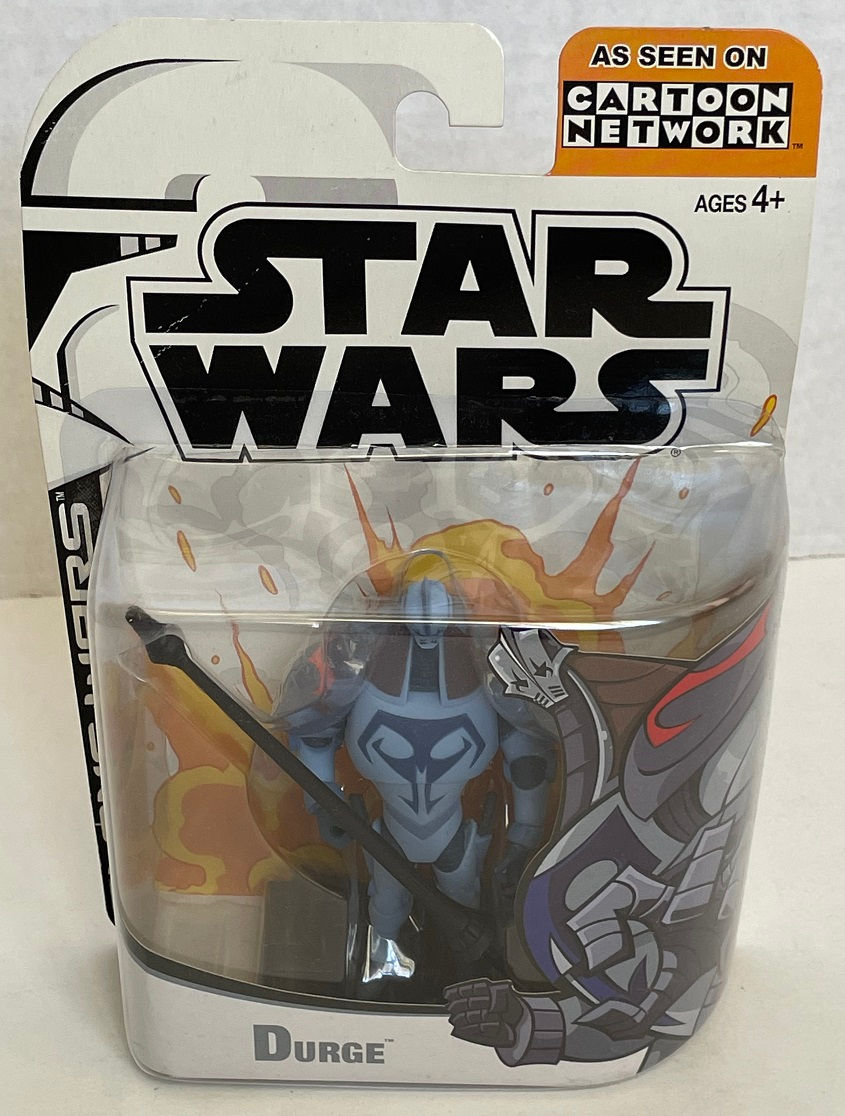 Thumbnail: 2003 Star Wars Cartoon Network Clone Wars Durge Action Figure