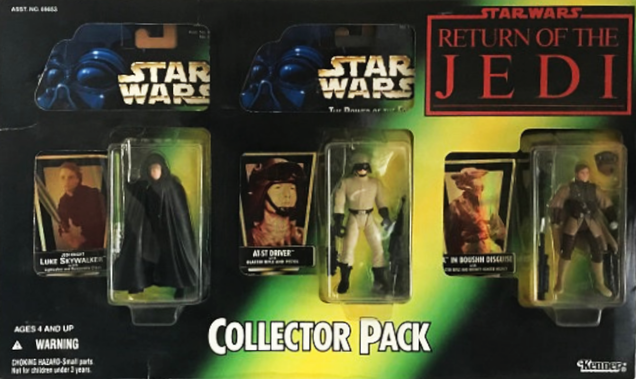 1977 Kenner Star Wars Return of the Jedi Collector Pack 3 Action Figure