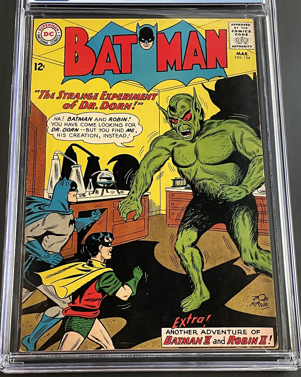 Thumbnail: Batman 154 CGC 7.5 Off-WH To WH