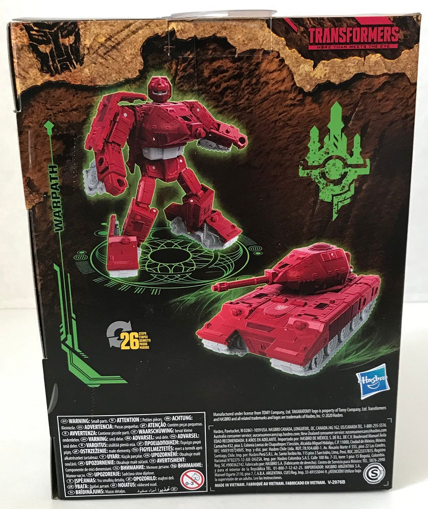 Thumbnail: Transformers Kingdom War For Cybertron Trilogy Deluxe Class WFC-K6 Warpath