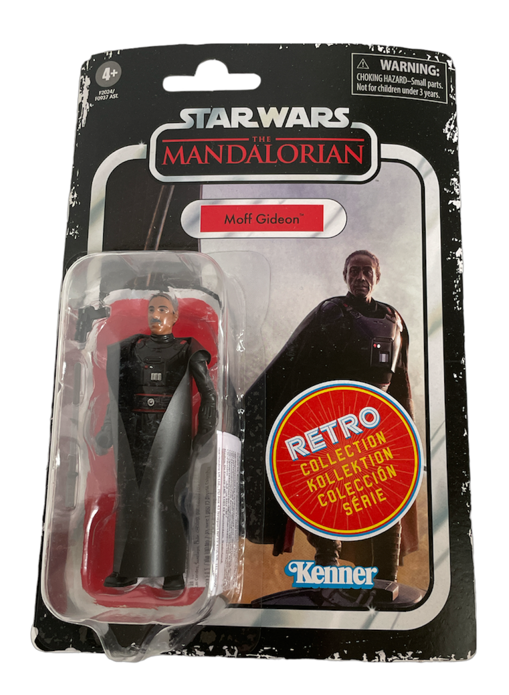 Star Wars Retro Collection The Mandalorian Moff Gideon Figure