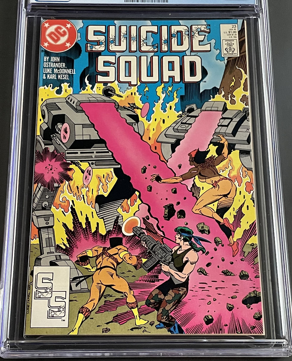 Thumbnail: Suicide Squad #23 CGC 9.8 WH Pages