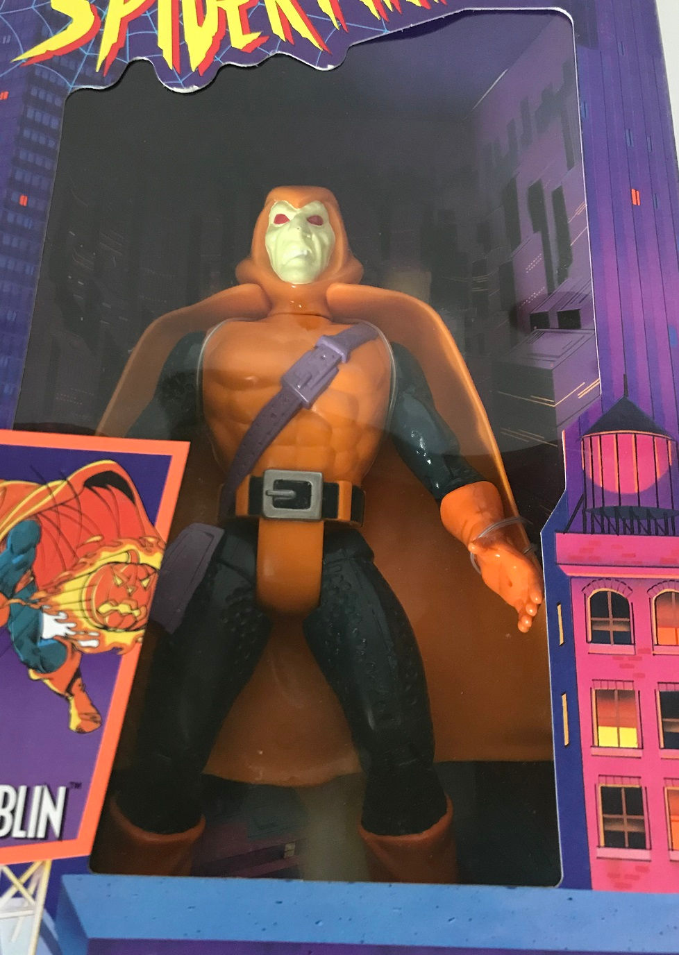 Thumbnail: 1994 Marvel Comics X-Men 10 inch Hobgoblin By Toy Biz.