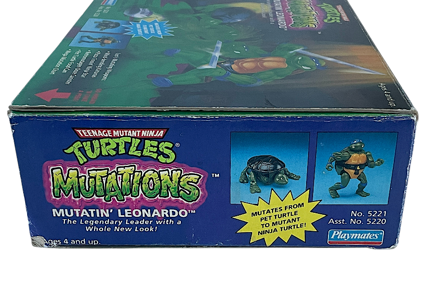 Thumbnail: Vintage TMNT Mutations Mutatin' Leonardo Figure 1992 Japanese Open Box