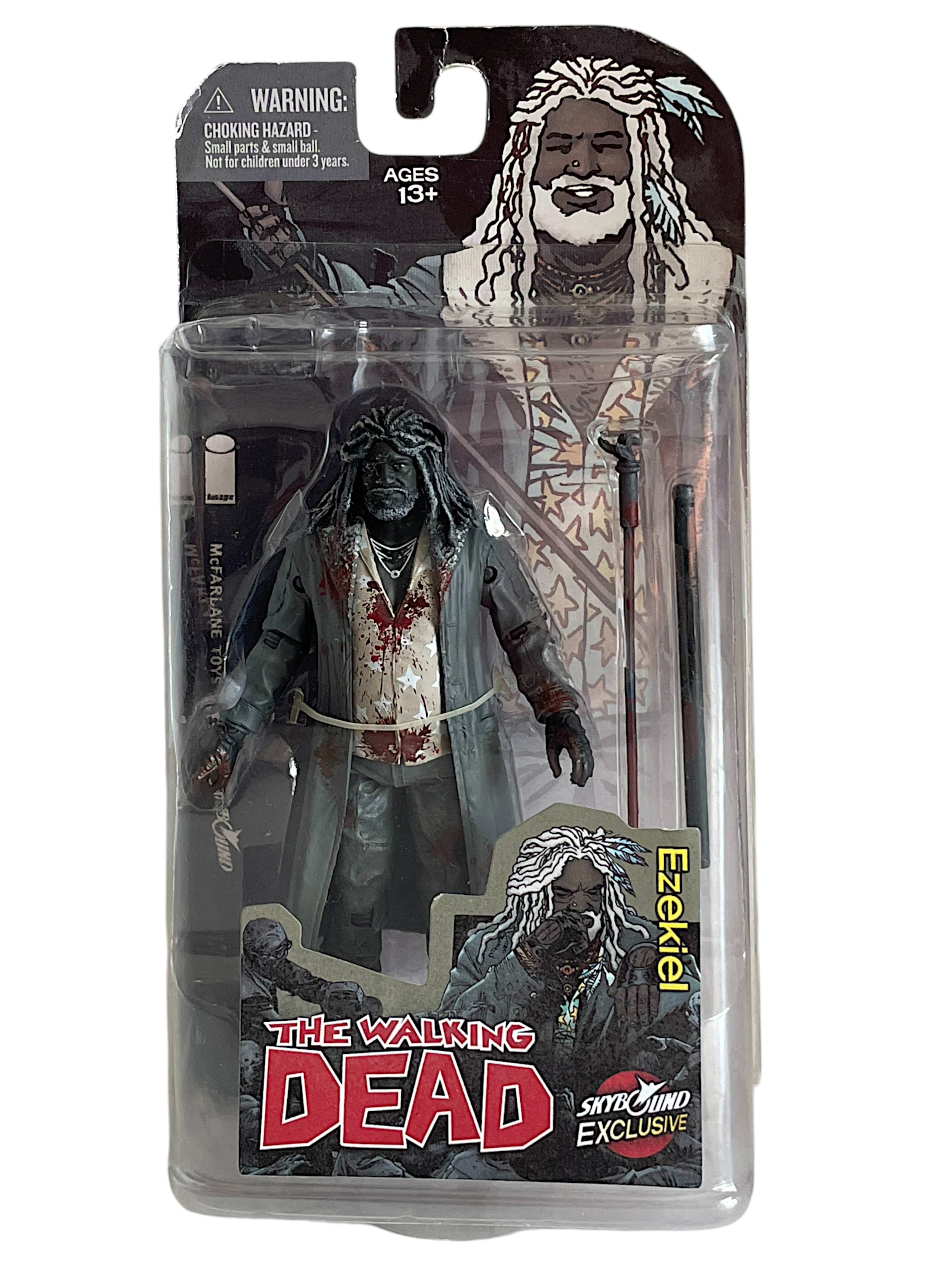 The Walking Dead Ezekiel Action Figure SDCC Skybound Exclusive