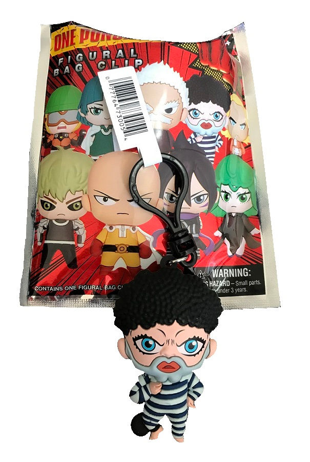 Thumbnail: One Punch Man 3-D Figural Bag Clip