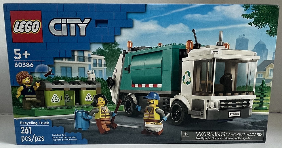 Thumbnail: Lego City 60386 Recycling Truck