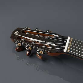 Whitney Guitars - Gypsy Jazz Guitar Headstock with Schaller Grande Tune Tuners
