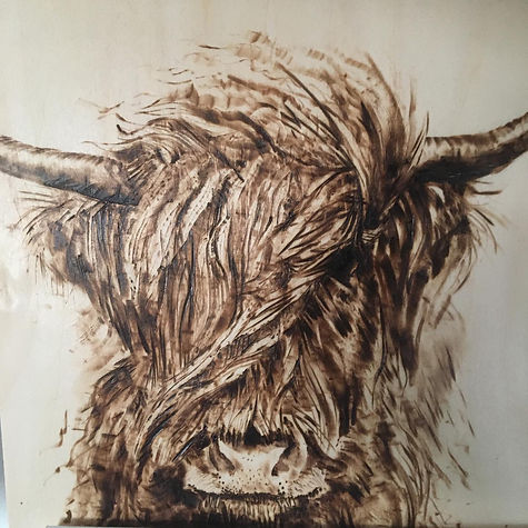 Pyrography Highland