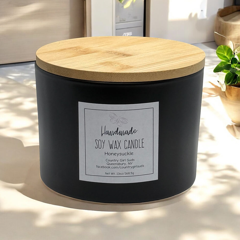 Honeysuckle Soy Wax Candle
