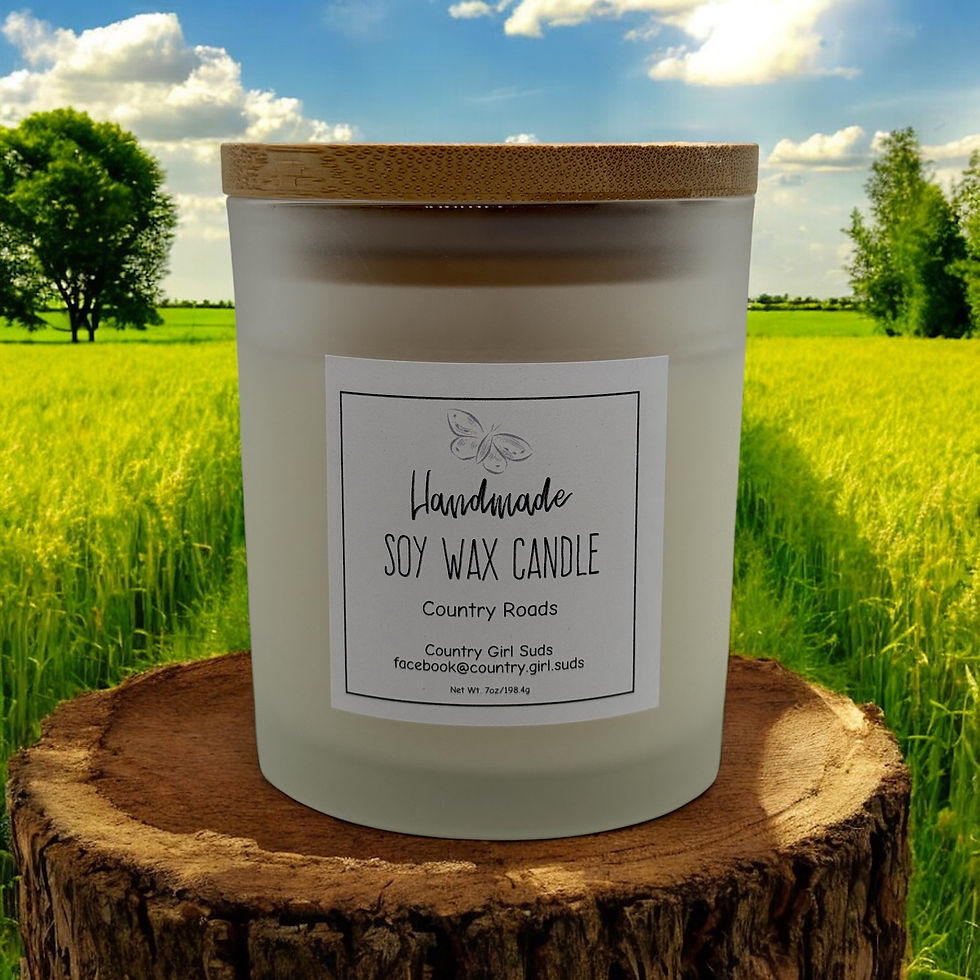 Country Roads Soy Wax Candle