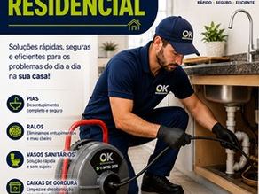 Desentupimento Residencial