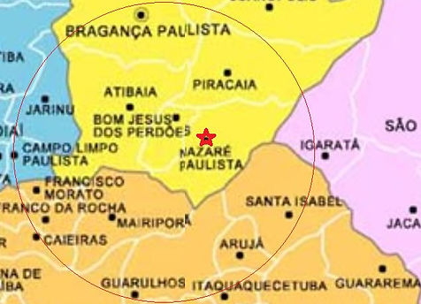 Região de Atendimento Desentupidora Nazaré Paulista