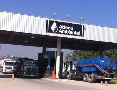 Attend Ambiental estação de descarte de efluentes