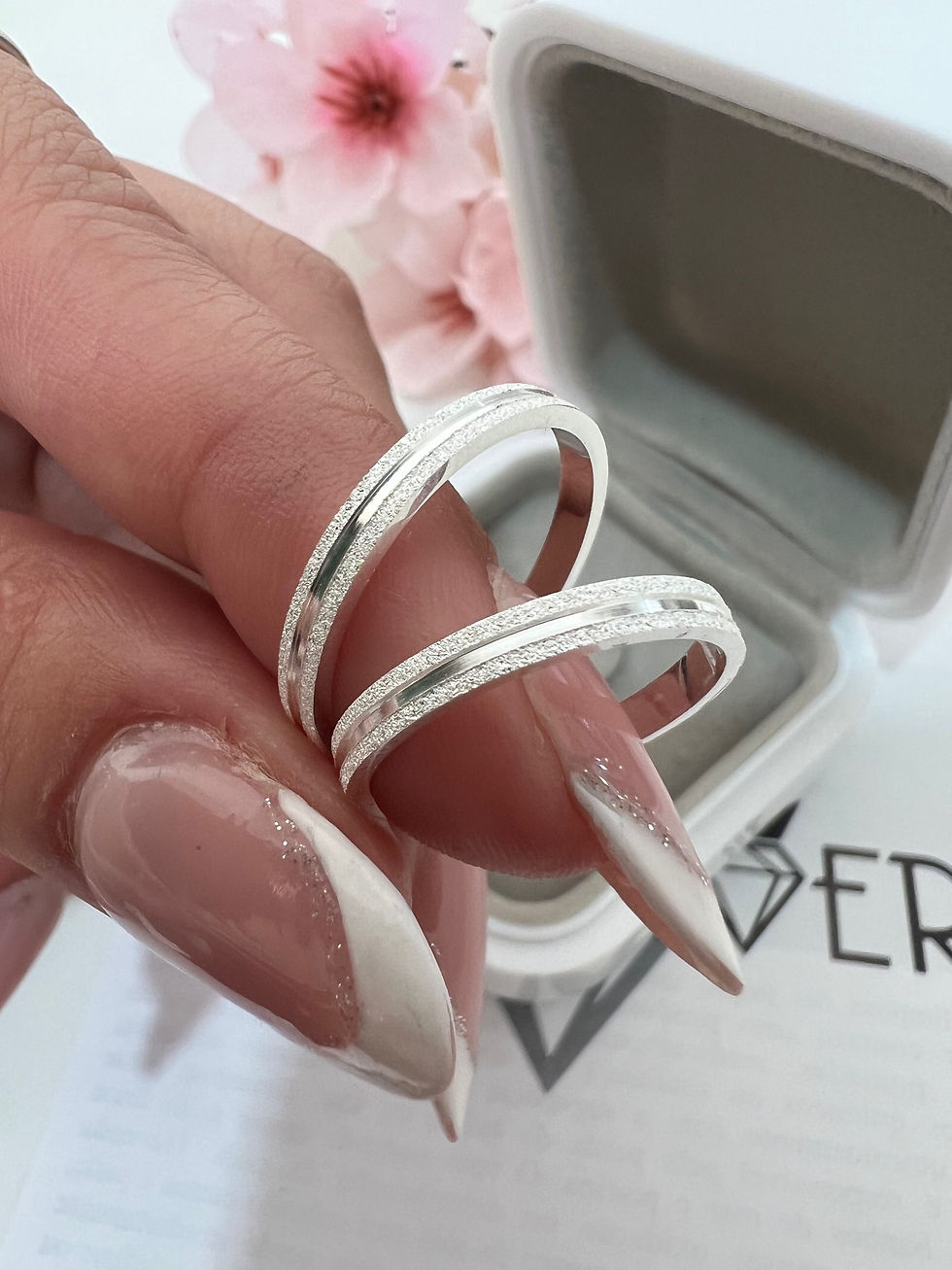 Alianças Adele ♥ Namoro e Compromisso Prata 950