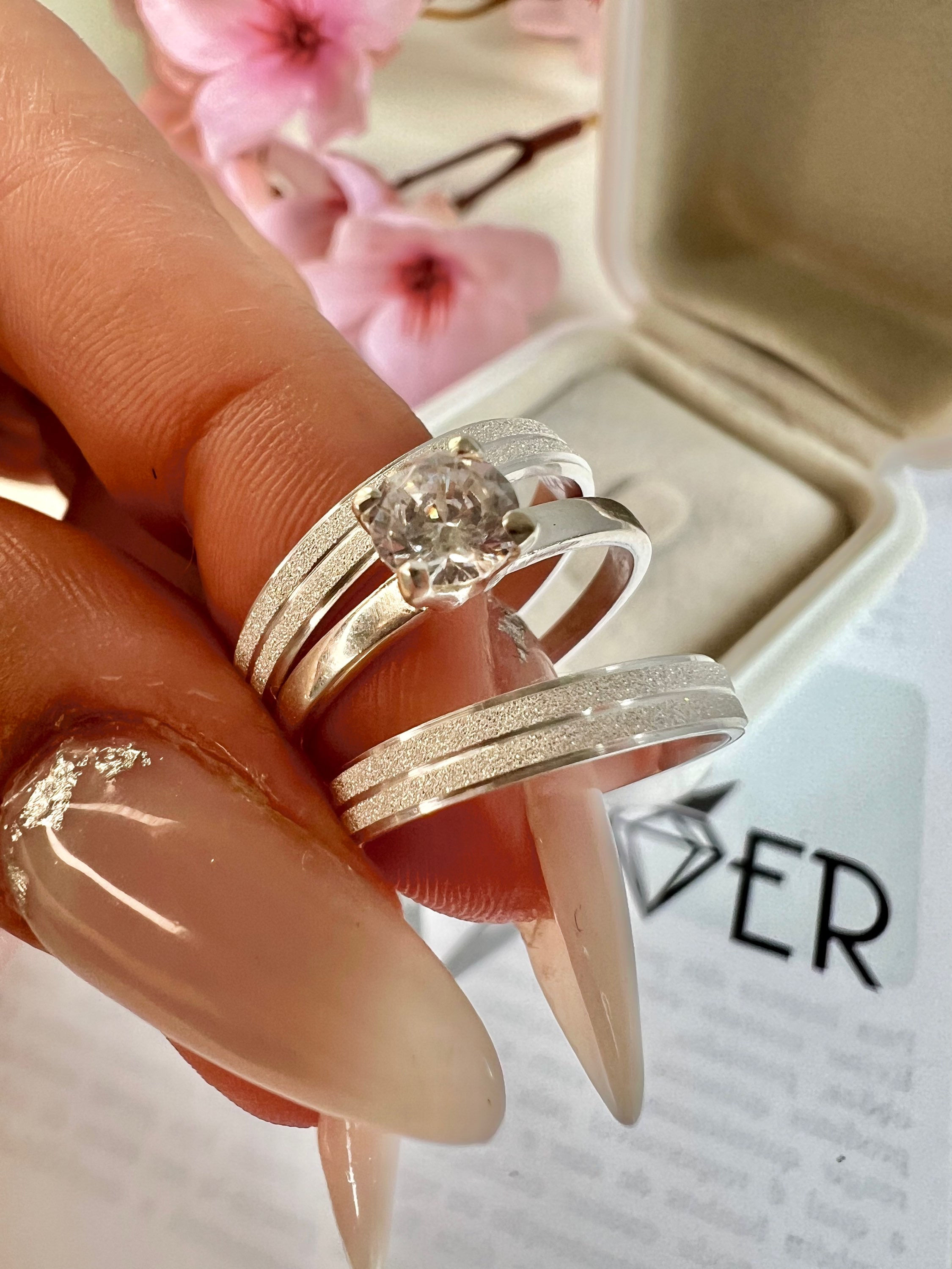 Alianças Theta ♥ Namoro e Compromisso Prata 950