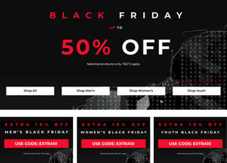 The work I created for the Black Friday 2022 promotion.