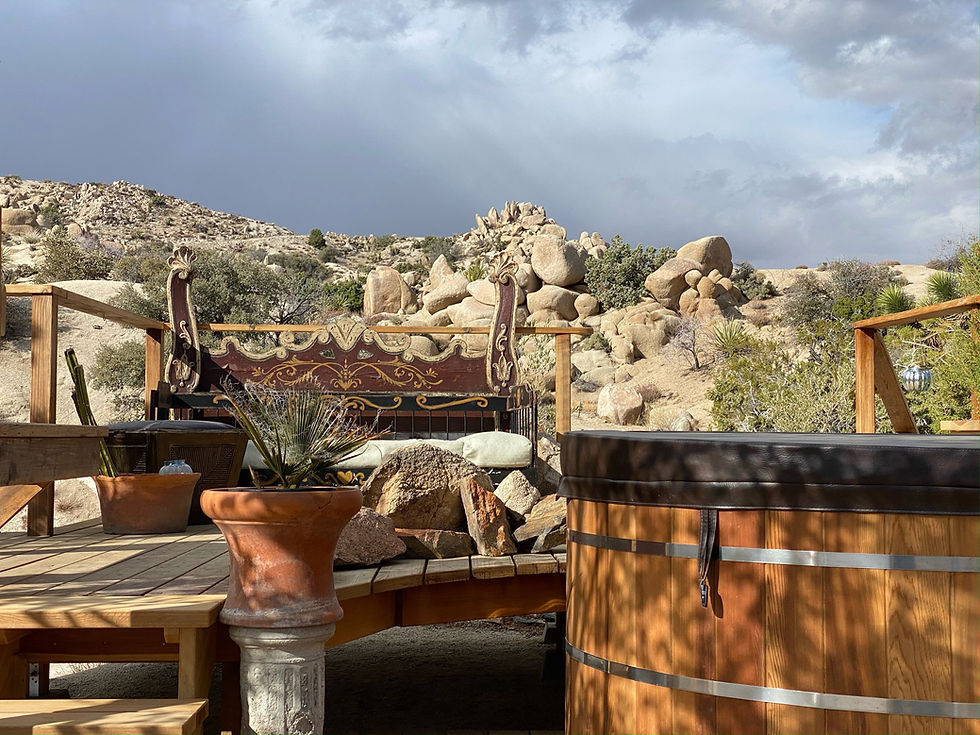 Come early and soak in the natural mineral EarthSpa -no chlorine