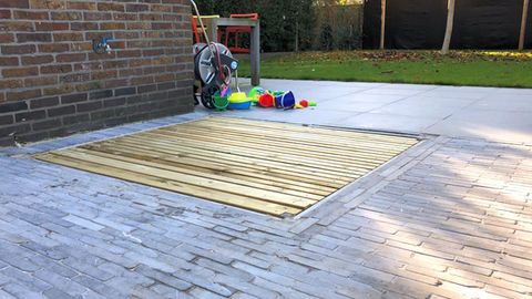 Zandbakken en ander materiaal voor de kids