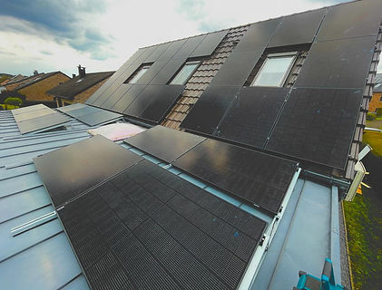 Panneaux photovoltaïque toît plat